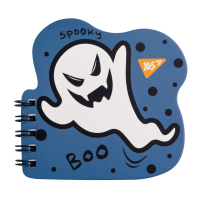 Блокнот Yes А7/24 дв. спіраль Spooky, фігурний (681814) Diawest