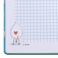 Блокнот Yes А5/128 кл./лін. 7БЦ Гусь сквіш (681826) Diawest