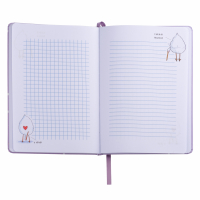 Блокнот Yes А5/128 кл./лін. 7БЦ Гусь-2 сквіш (681827) Diawest