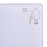 Блокнот Yes А5/128 кл./лін. 7БЦ Гусь-2 сквіш (681827) Diawest