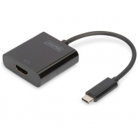Перехідник USB-C to HDMI UHD 4K, M/F, 0.15 m Digitus (DA-70852) Diawest