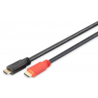 Кабель мультимедийный HDMI to HDMI 10.0m UHD 4K Amplifier Digitus (AK-330118-100-S) Diawest