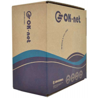 Кабель сетевой OK-Net UTP 305м cat.5e 2 пары (UTP-cat.5-SL) (КПП-ВП (100) 2х2х0,48 / 305) Diawest