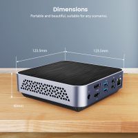 Компьютер Vinga Mini PC V600 (V600AM300U.81TW1P) Diawest