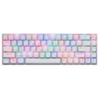 Клавіатура 2E GAMING KG380 RGB 68key Gateron Brown Switch BT/USB White (2E-KG380UWT-BR) Diawest