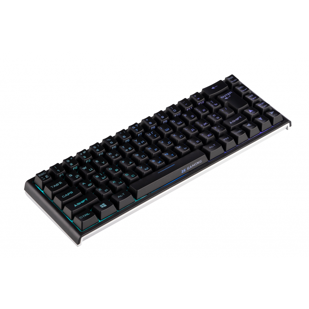 Клавіатура 2E GAMING KG350 RGB 68key USB Black (2E-KG350UBK) Diawest