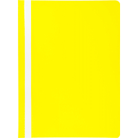 Папка-швидкозшивач Buromax з прозорим верхом A4 Жовтий (BM.3313-08) Diawest