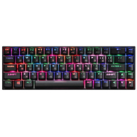 Клавіатура 2E GAMING KG370 RGB 68key Gateron Blue Switch USB Black (2E-KG370UBK-BL) Diawest