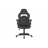 Крісло ігрове 2E GAMING HEBI Black/Green (2E-GC-HEB-BK) Diawest