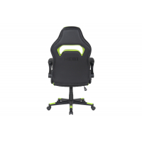 Крісло ігрове 2E GAMING HEBI Black/Green (2E-GC-HEB-BK) Diawest