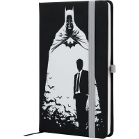 Блокнот Axent Partner DC Batman 125 х 195 мм 96 аркушів у клітку (8618-03-A) Diawest