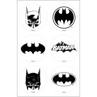 Блокнот Axent Partner DC Batman 125 х 195 мм 96 аркушів у клітку (8618-03-A) Diawest