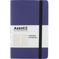 Блокнот Axent Partner Soft Skin 125x195 мм 96 листов в клетку Темно-синий (8206-38-A) Diawest