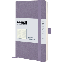 Блокнот Axent Partner Soft Skin 125x195 мм 96 листов в клетку Сиреневый (8616-36-A) Diawest