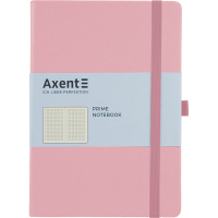 Блокнот Axent Partner Prime 145х210 мм A5 96 листов в клетку Розовый (8305-49-A) Diawest