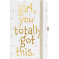 Блокнот Axent Partner Girl, you totally got this 125 х 195 мм 96 л в клетк (8617-09-A) Diawest