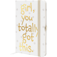 Блокнот Axent Partner Girl, you totally got this 125 х 195 мм 96 л в клетк (8617-09-A) Diawest