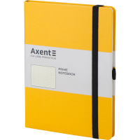 Блокнот Axent Partner Prime 145х210 мм A5 96 листов в точку Желтый (8304-08-A) Diawest