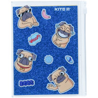 Блокнот Kite силиконовая обложка, 80 л., Blue dogs (K22-462-4) Diawest