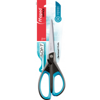 Ножницы Maped ESSENTIALS SOFT 210мм, черный с синим (MP.468310) Diawest