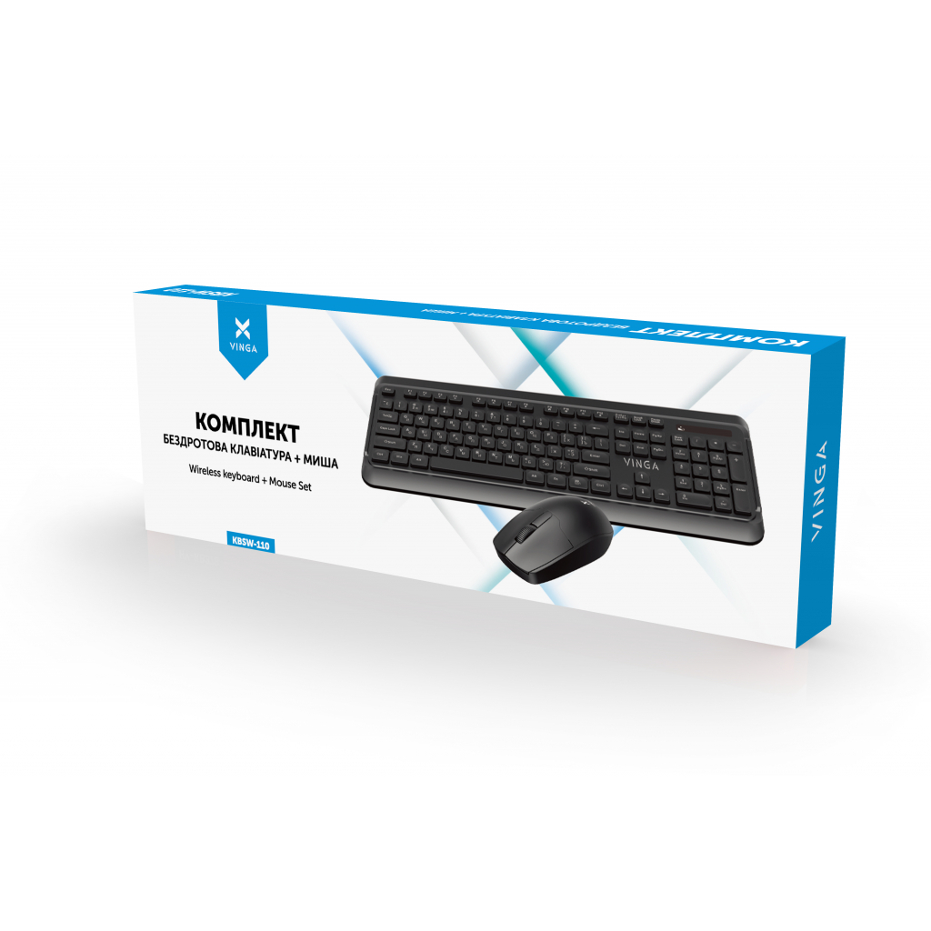 Комплект Vinga KBSW-110 Black Diawest