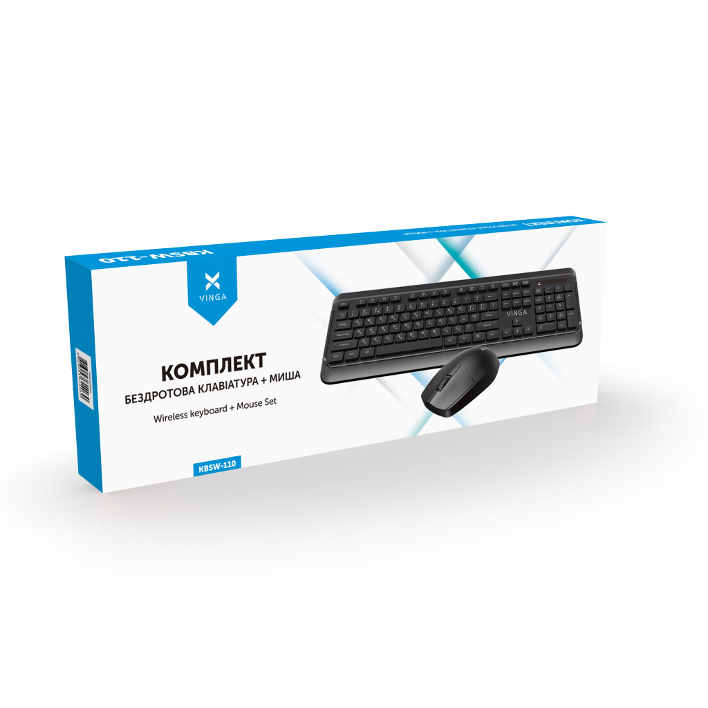 Комплект Vinga KBSW-110 Black Diawest