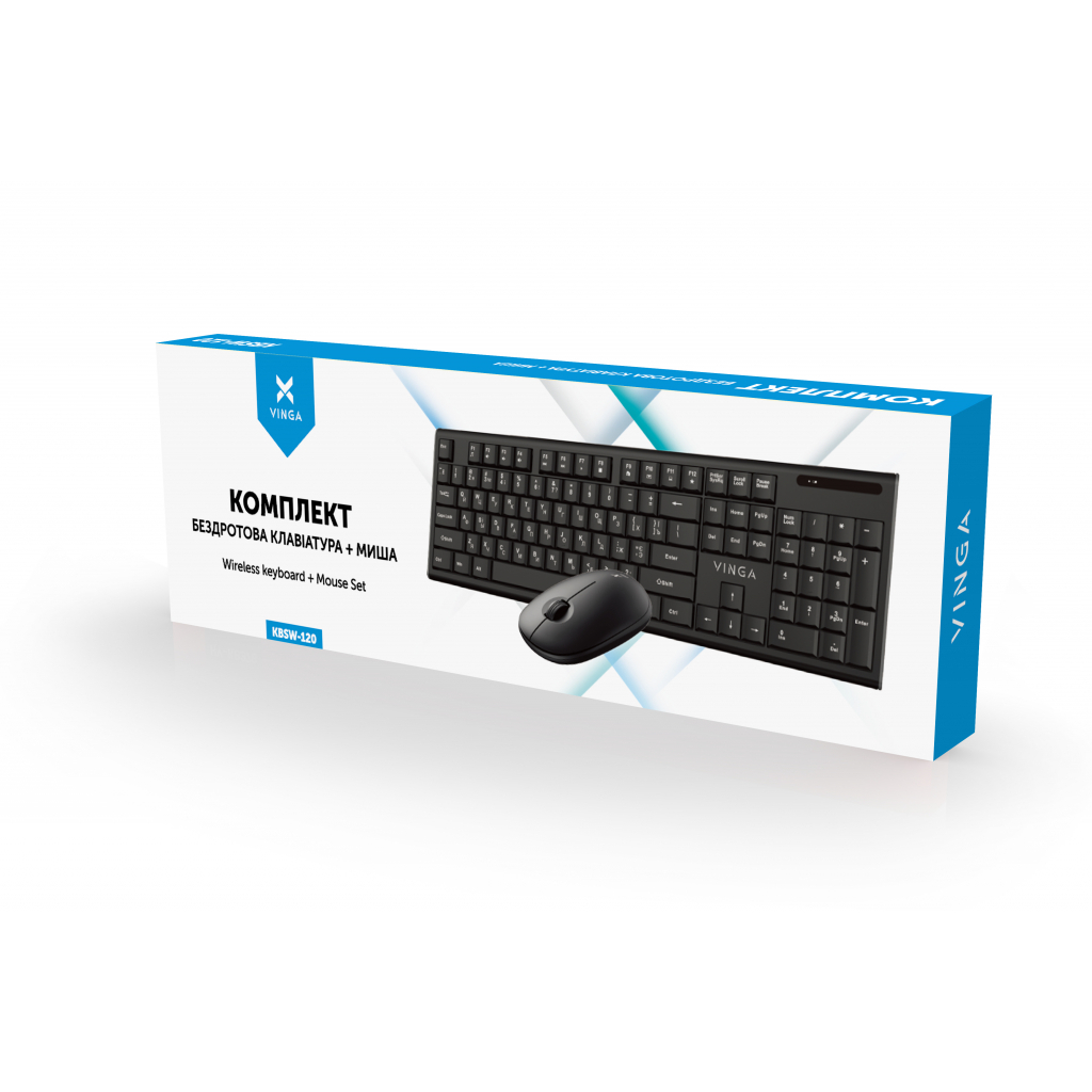 Комплект Vinga KBSW-120 Black Diawest