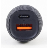 Зарядний пристрій Gembird 2 port 36W QC3.0+PD (TA-U2QC3-CAR-02) Diawest