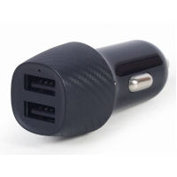 Зарядний пристрій Gembird 2 port 4.8A (TA-U2C48A-CAR-01) Diawest