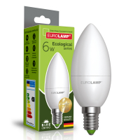 Лампочка Eurolamp LED CL 6W E14 4000K 220V (LED-CL-06144(P)) Diawest