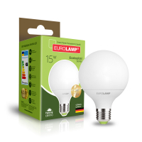 Лампочка Eurolamp LED G95 15W E27 3000K 220V (LED-G95-15272(P)) Diawest