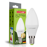 Лампочка Eurolamp LED CL 8W E14 4000K 220V (LED-CL-08144(P)) Diawest