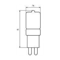 Лампочка Eurolamp G9 (LED-G9-0340(220)) Diawest