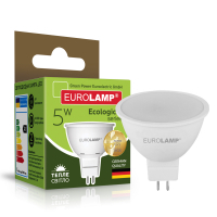 Лампочка Eurolamp LED SMD MR16 5W GU5.3 3000K 220V (LED-SMD-05533(P)) Diawest