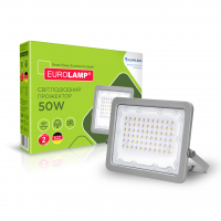 Прожектор Eurolamp LED SMD 50W 5000К (LED-FL-50(gray)) Diawest