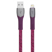 Дата кабель USB 2.0 AM to Lightning 1.2m MFI 3A red RivaCase (PS6101 RD12) Diawest