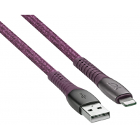 Дата кабель USB 2.0 AM to Lightning 1.2m MFI 3A red RivaCase (PS6101 RD12) Diawest