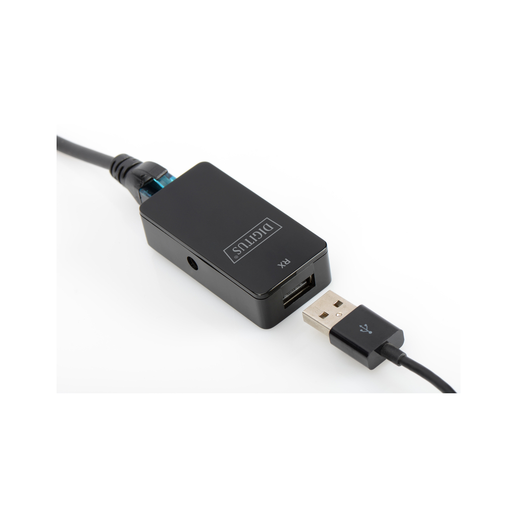 Адаптер USB 2.0 - UTP Cat5, 50m Digitus (DA-70141) Diawest