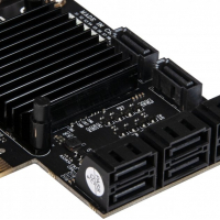 Плата розширення Frime 88SE9215 8хSATA3 PCIe (ECF-PCIEto8SATAIII001) Diawest