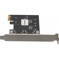 Плата розширення Frime ASM1061 2xSATA3 2xPCIe (ECF-PCIEto2SATAIII.LP) Diawest