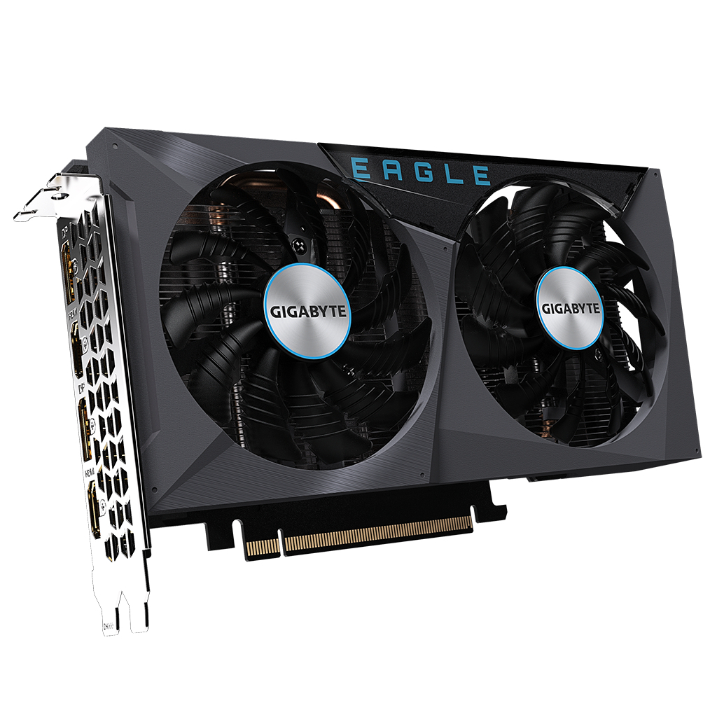 Відеокарта GIGABYTE GeForce RTX3050 8Gb EAGLE (GV-N3050EAGLE-8GD) Diawest