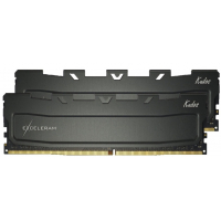 Модуль пам'яті для комп'ютера DDR4 64GB (2x32GB) 3200 MHz Black Kudos eXceleram (EKBLACK4643222CD) Diawest