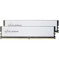 Модуль пам'яті для комп'ютера DDR4 16GB (2x8GB) 2666 MHz BlackWhite eXceleram (EBW4162619AD) Diawest