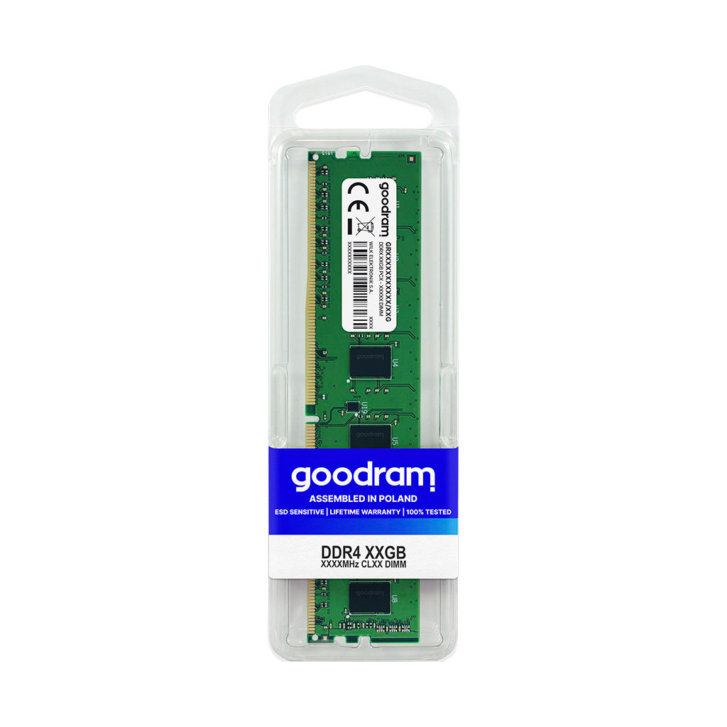 Модуль пам'яті для комп'ютера DDR4 16GB (2x8GB) 2666 MHz Goodram (GR2666D464L19S/16GDC) Diawest
