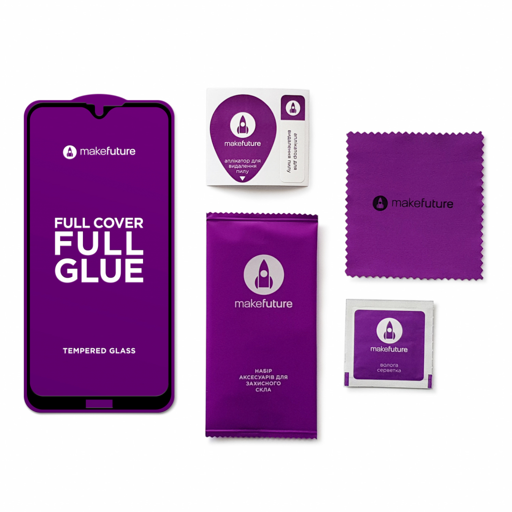 Скло захисне MakeFuture Nokia C30 Full Cover Full Glue (MGF-NC30) Diawest