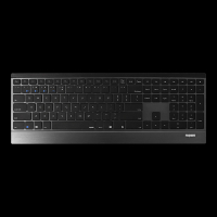 Клавіатура Rapoo E9500M Wireless Black (E9500M Black) Diawest