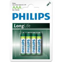 Батарейка Philips R03 PHILIPS LongLife L4B* 4 (R03L4B/97) Diawest