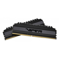 Модуль пам'яті для комп'ютера DDR4 16GB (2x8GB) 3600 MHz Viper 4 Blackout Patriot (PVB416G360C8K) Diawest