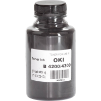 Тонер OKI B4200/B4300, 80г Black TonerLab (1400240) Diawest