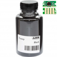 Тонер Xerox Phaser 6510, 135г, Black +chip AHK (3203666) Diawest